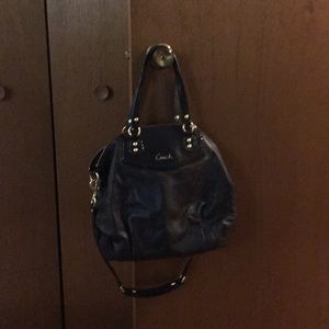 Black coach purse